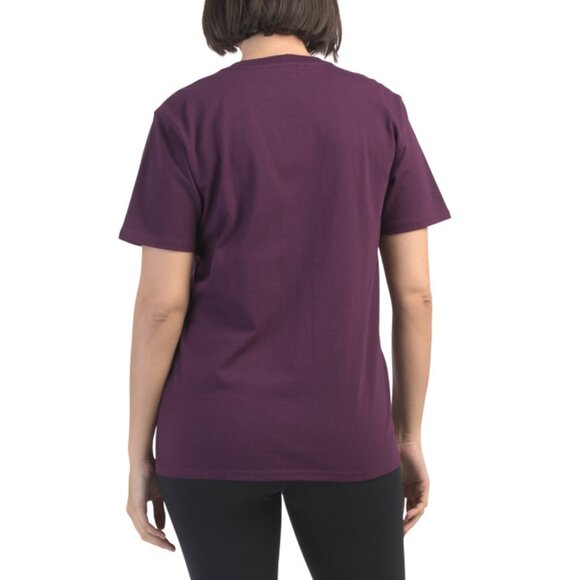 CARHARTT Eggplant Loose Fit Pocket Tee Shirt - Picture 2 of 2